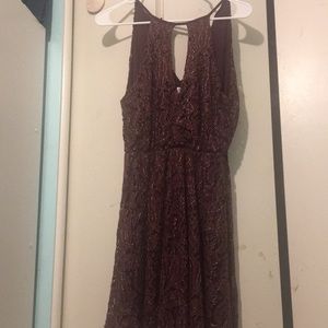 Lacy mini dress from boutique
